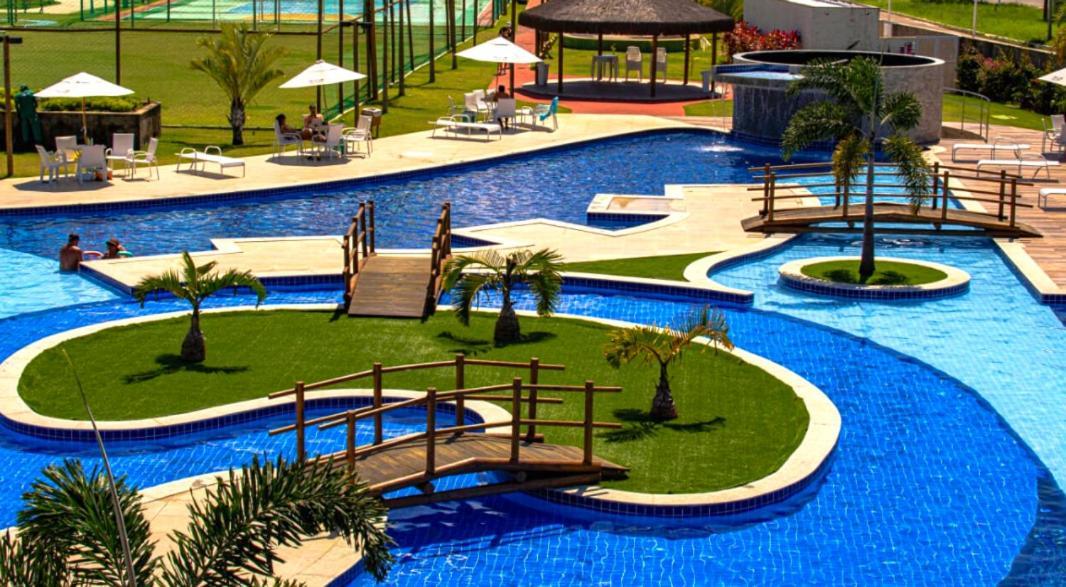 Apartamento Com Piscina 1 No Muro Alto Cond Club - 413 Порту-де-Галиньяш Экстерьер фото
