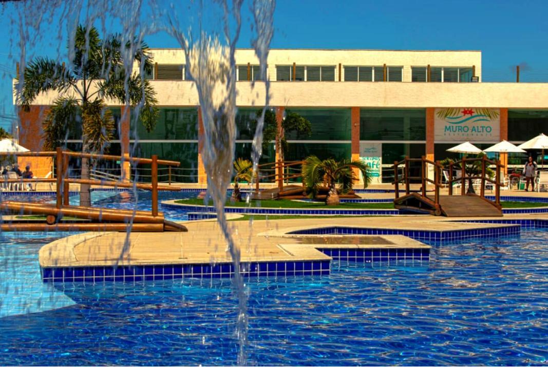 Apartamento Com Piscina 1 No Muro Alto Cond Club - 413 Порту-де-Галиньяш Экстерьер фото