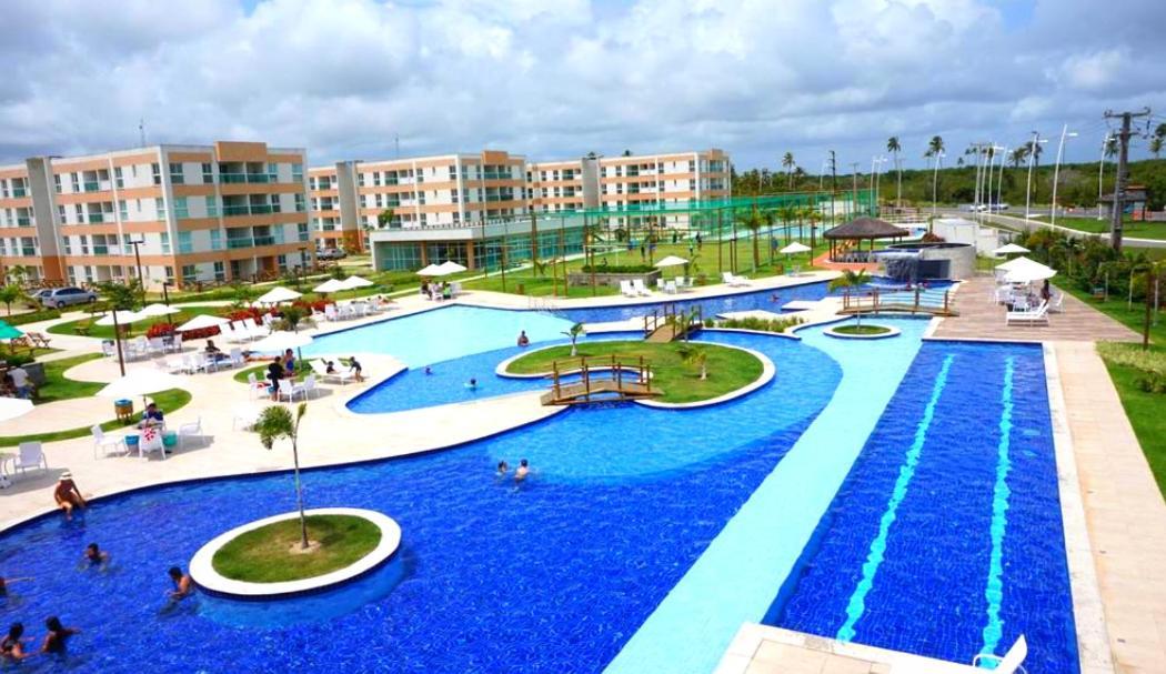 Apartamento Com Piscina 1 No Muro Alto Cond Club - 413 Порту-де-Галиньяш Экстерьер фото